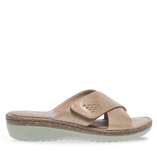 Γυναικείες Ανατομικές Παντόφλες Parex 12131018 Χρυσό