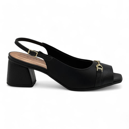 Γυναικεία Ανατομικά Πέδιλα Piccadilly 715023-6 Μαύρο