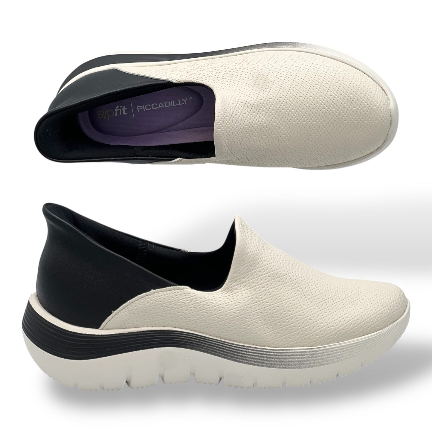 Γυναικείο Ανατομικό Slip-on Sneakers PICCADILLY 925001-1 Λευκό