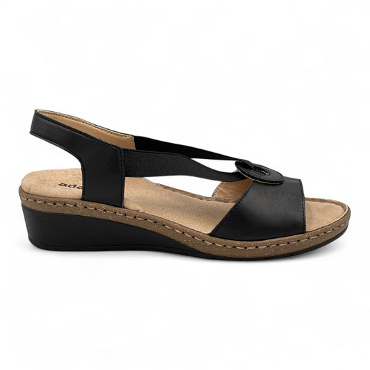 Γυναικεία Ανατομικά Πέδιλα Adam's 591-25008 Μαύρο