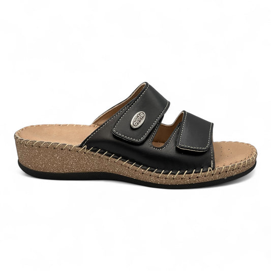 Γυναικείες Ανατομικές Παντόφλες Ovvio 58 Μαύρο