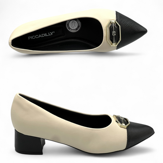 Γυναικεία Ανατομική Γόβα Piccadilly 739078-2 Λευκό