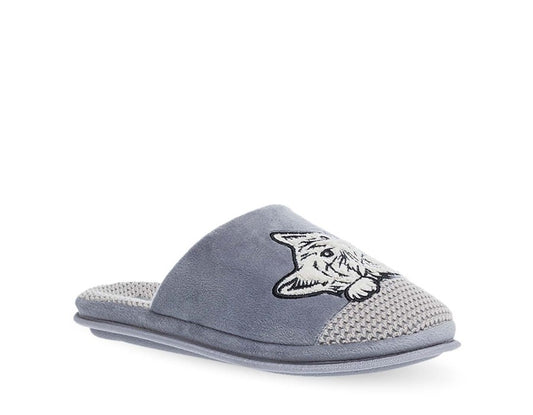 Γυναικεία Παντόφλα Σπιτιού Γκρι Parex