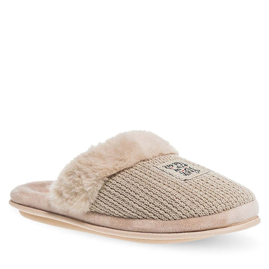 Γυναικεία Παντόφλα Σπιτιού Μπεζ Parex