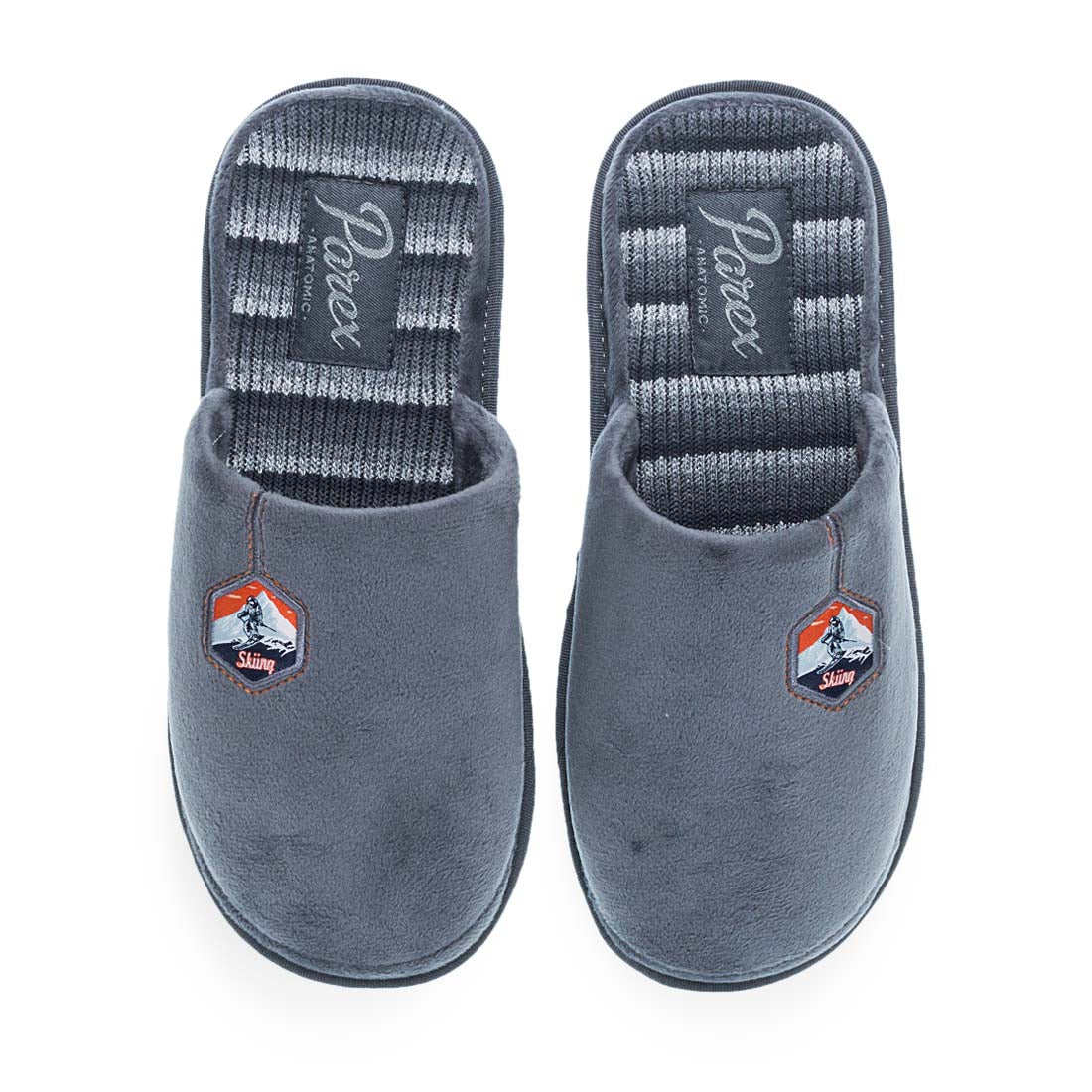 Ανδρικές Παντόφλες Σπιτιού Parex 10132008 Γκρί