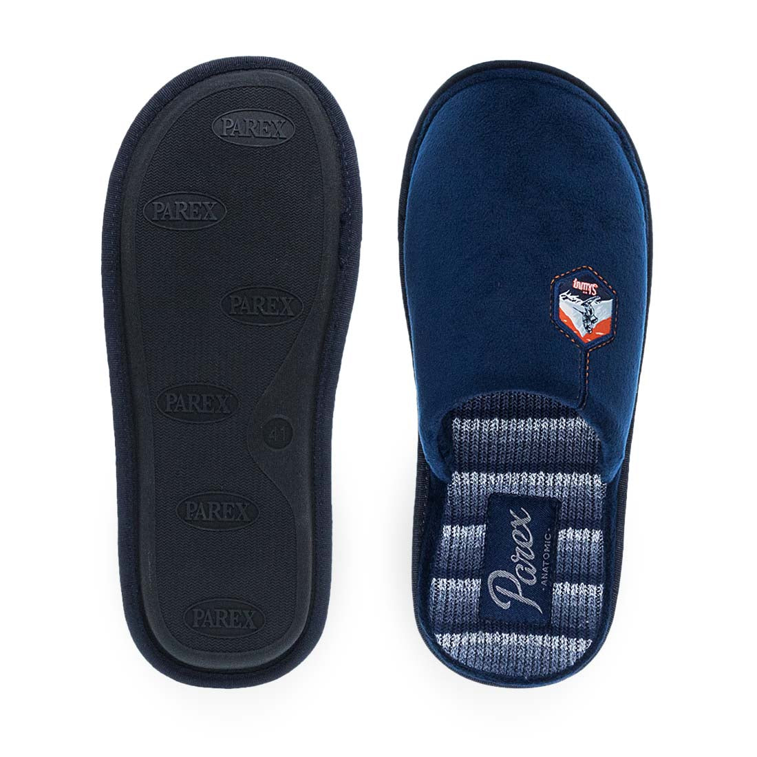 Ανδρικές Παντόφλες Σπιτιού Parex 10132008 Μπλέ