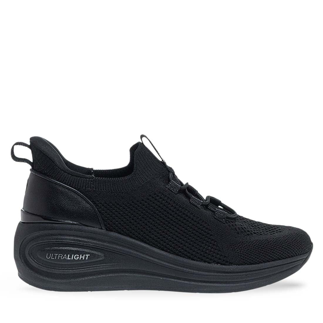 Ανατομικό Γυναικείο Sneaker Slip on Parex 10734018 Μαύρο