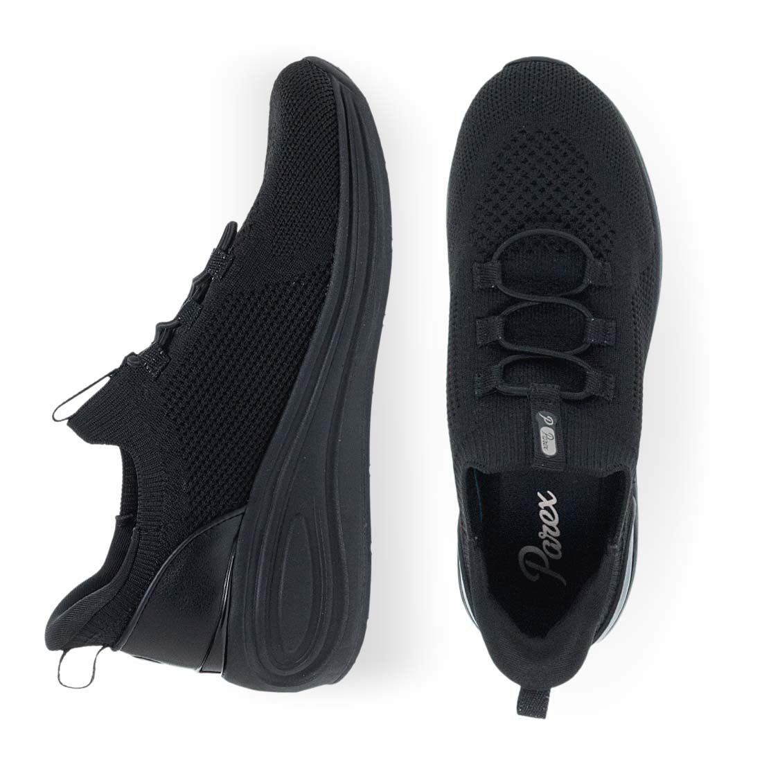 Ανατομικό Γυναικείο Sneaker Slip on Parex 10734018 Μαύρο