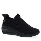 Γυναικειο Ανατομικό Sneaker Slip on Parex 10734023 Μαύρο