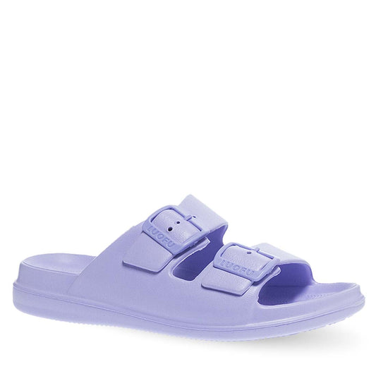 Γυναικείες Σαγιονάρες Θαλάσσης Με Λουράκια Parex 11829034 Λιλά