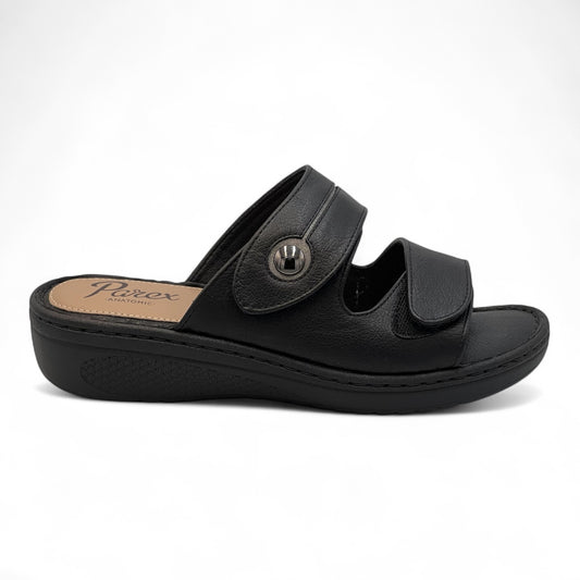 Γυναικείες Ανατομικές Παντόφλες Parex 12131010 Μαύρο