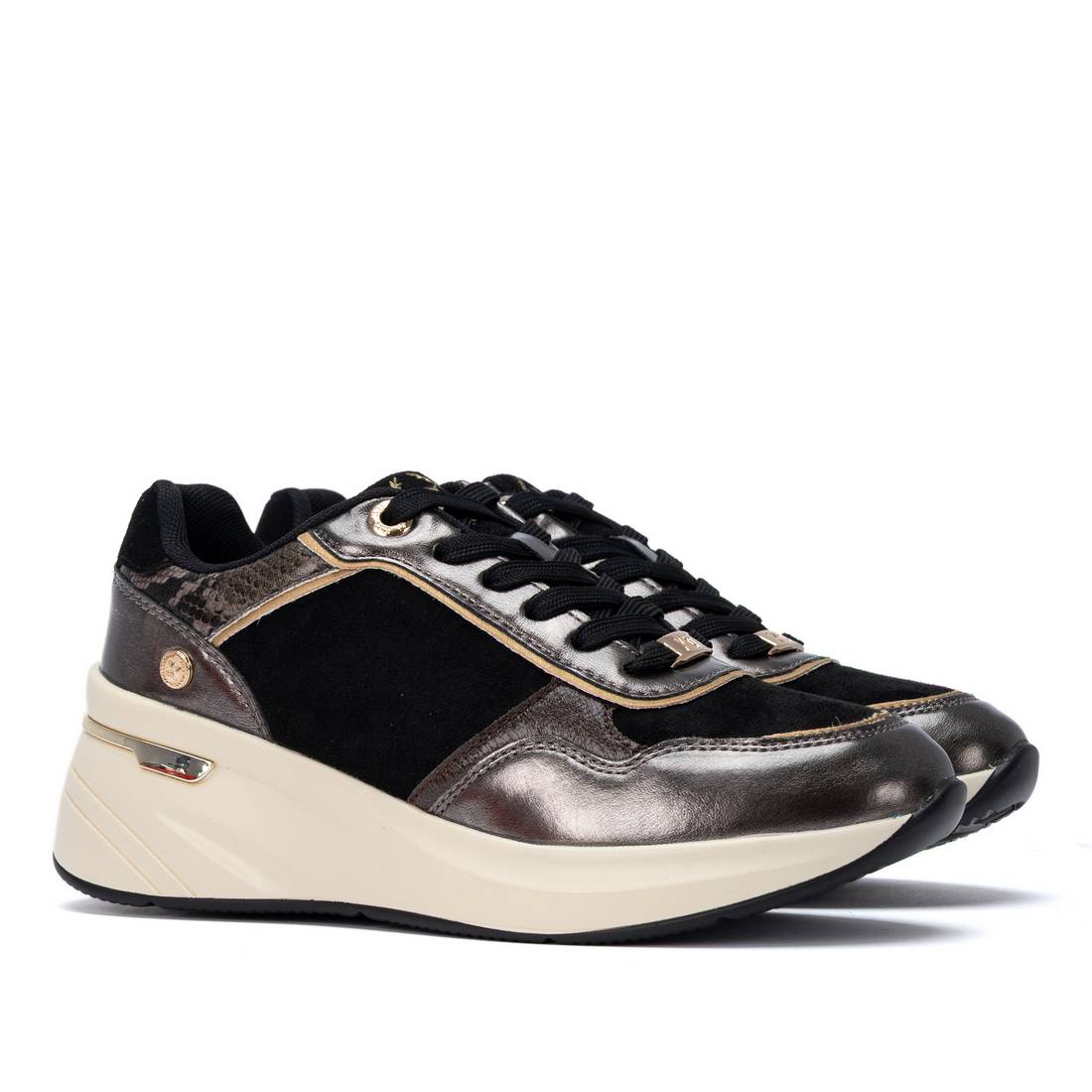 Γυναικείο Ανατομικό Sneaker Xti 146383 Μαύρο