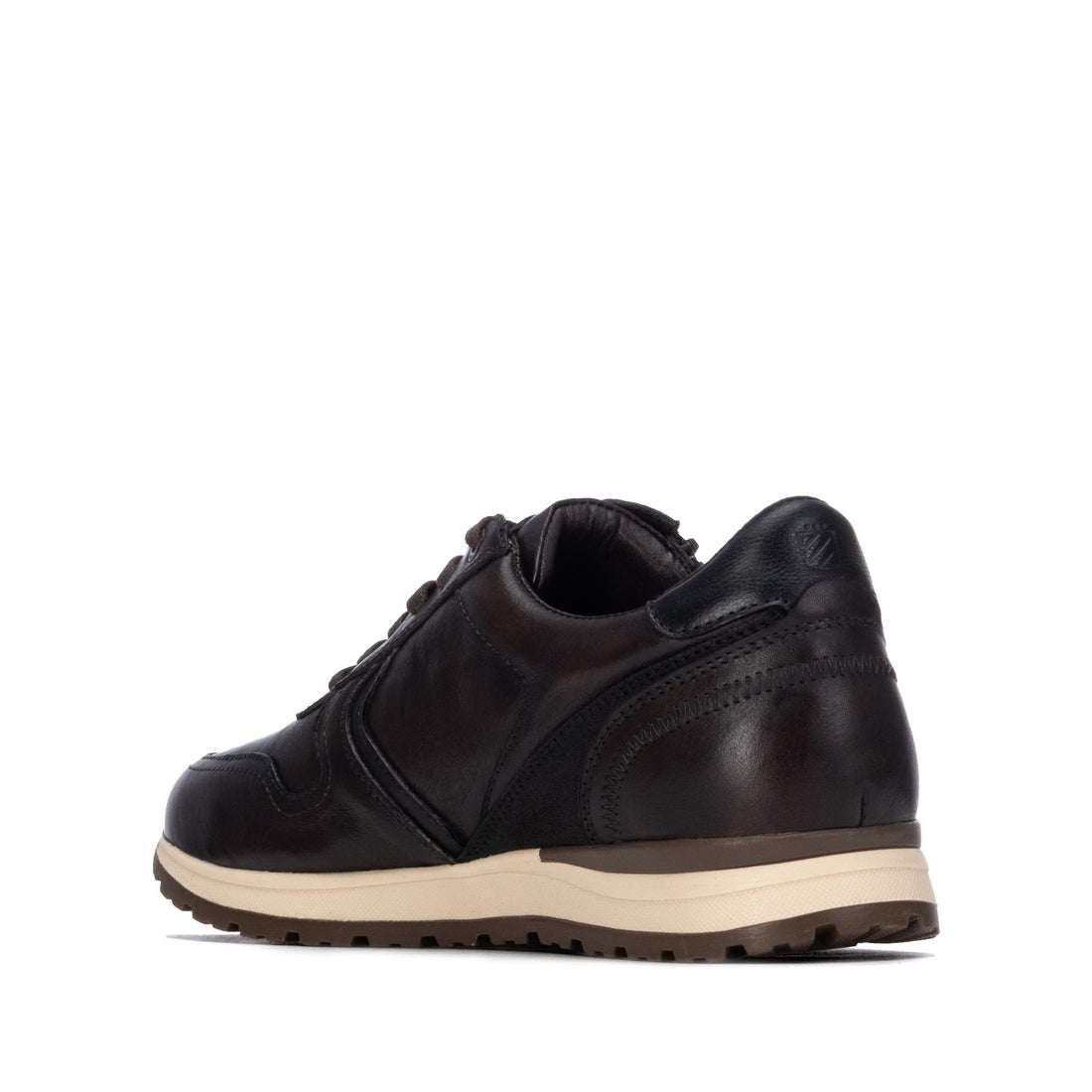 Αντρικό Ανατομικό Δερμάτινο Sneaker LONDON LIFE 164209 Καφέ