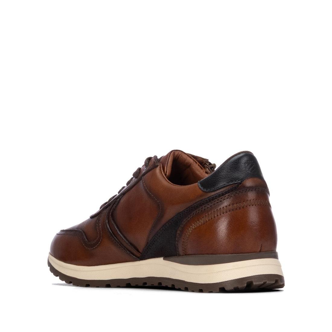 Αντρικό Ανατομικό Δερμάτινο Sneaker LONDON LIFE 164209 Ταμπά