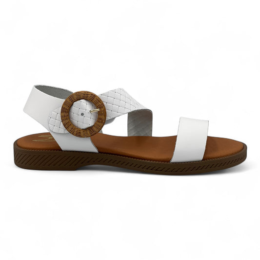 Γυναικεία Ανατομικά Πέδιλα Marila 25026-29 Άσπρο