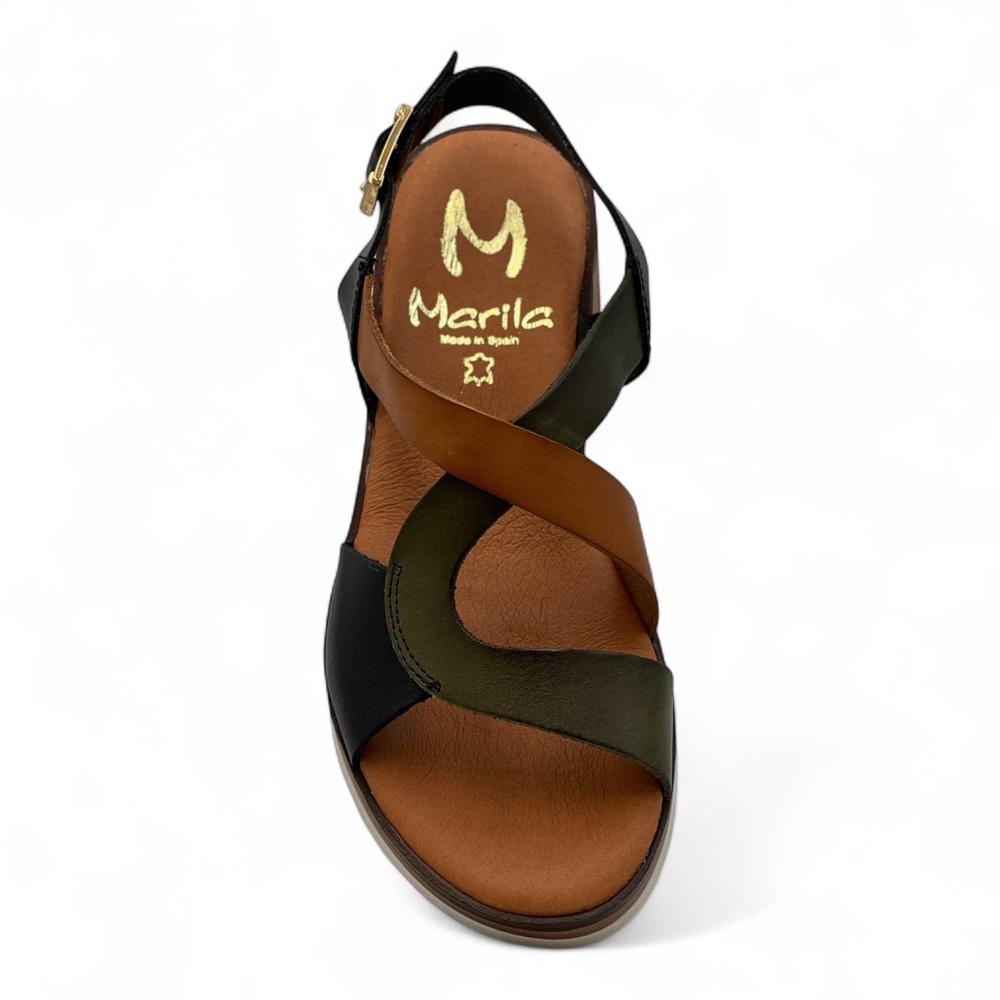 Γυναικεία Ανατομικά Πέδιλα Marila 25078-29 Μαύρο