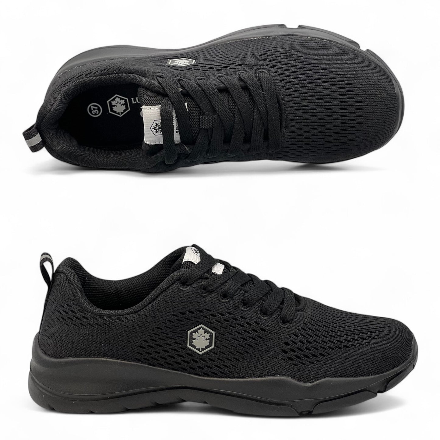 Ανδρικό Ανατομικό Sneaker Lumberjack SMG-9312-003 Μαύρο