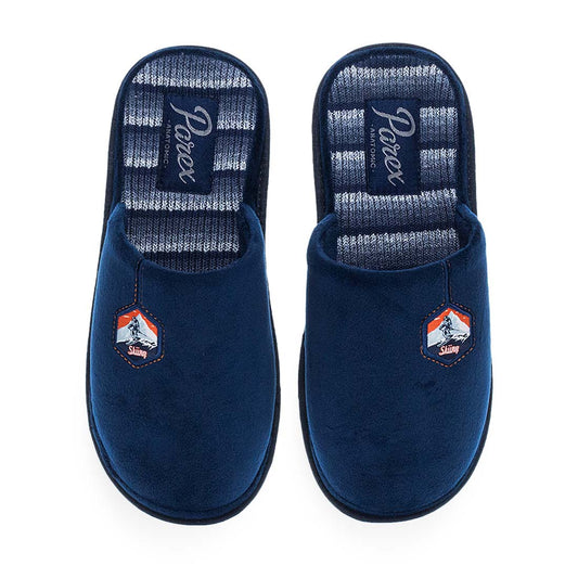 Ανδρικές Παντόφλες Σπιτιού Parex 10132008 Μπλέ